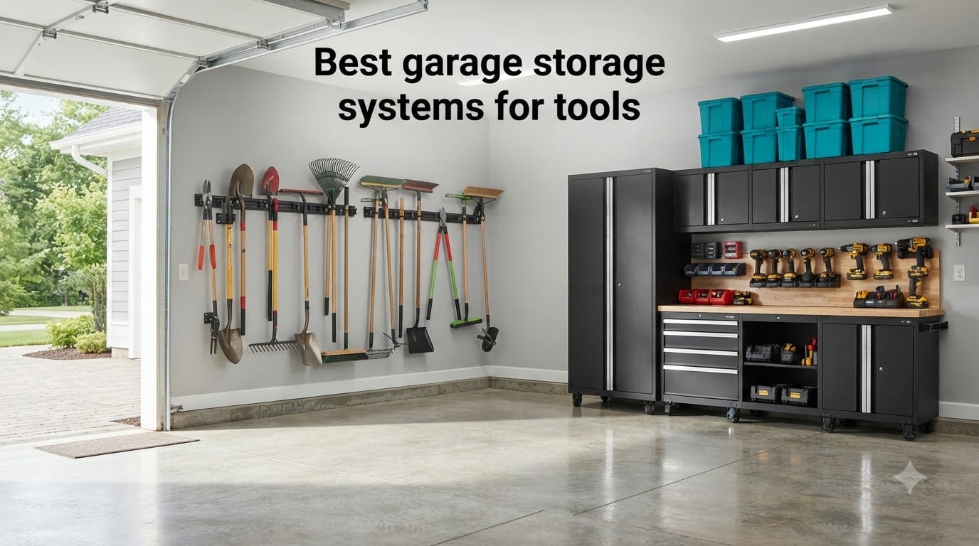 Best garage storage systems for tools