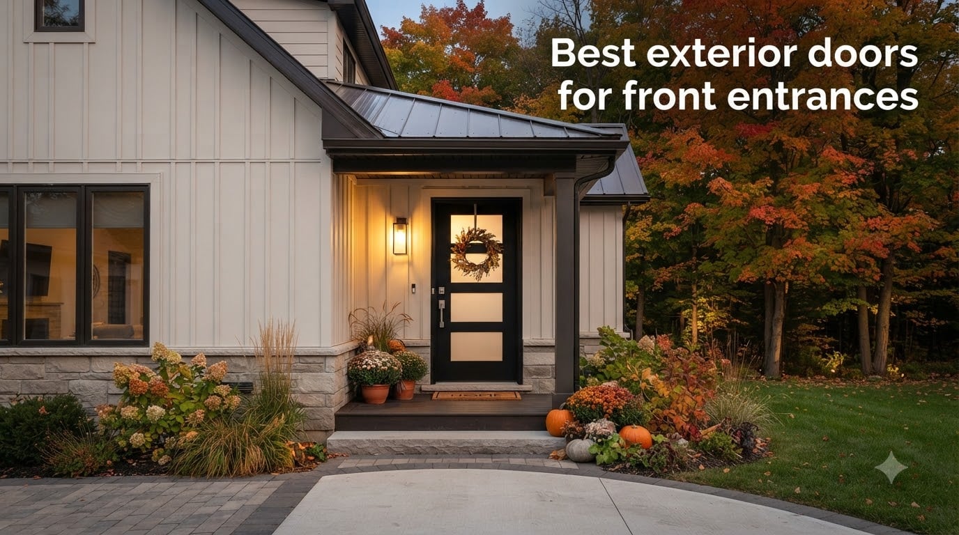 Best exterior doors for front entrances