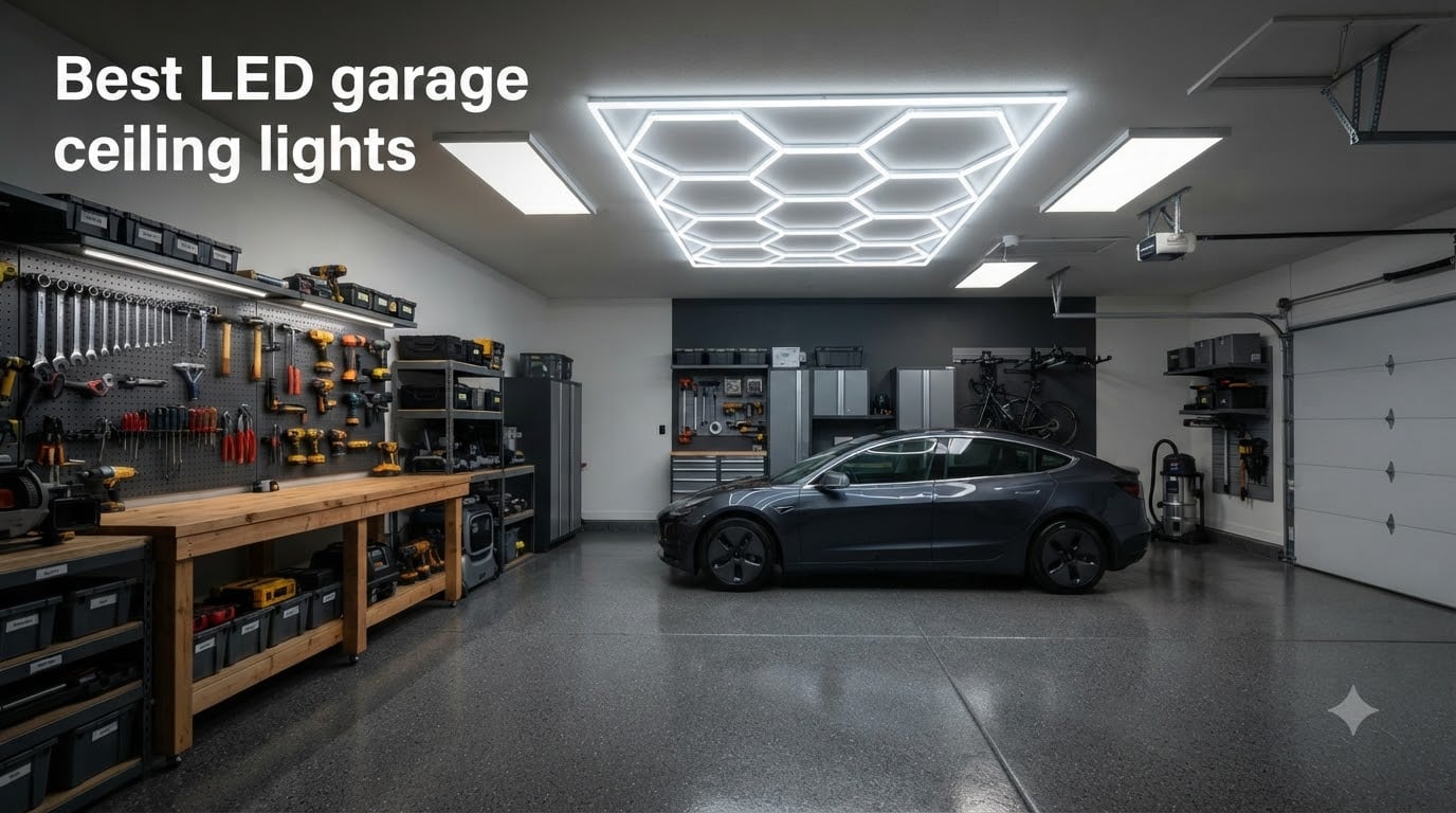 Best LED garage ceiling lights