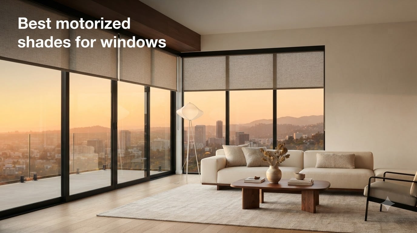 Best motorized shades for windows