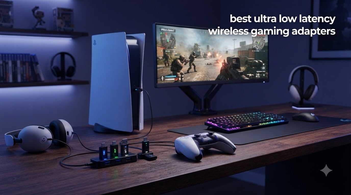 best ultra low latency wireless gaming adapters