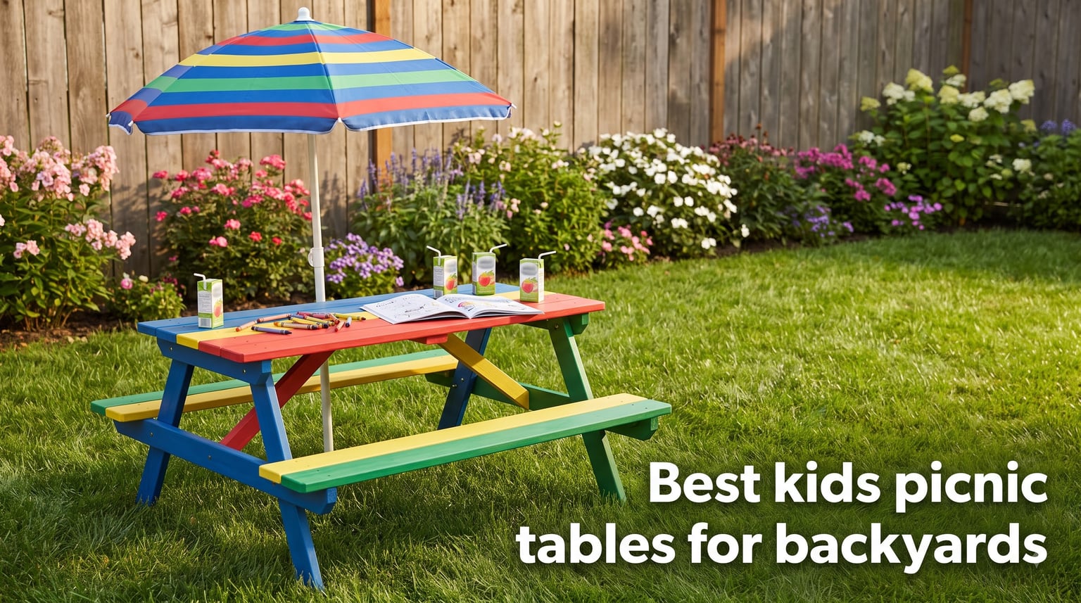Best kids picnic tables for backyards