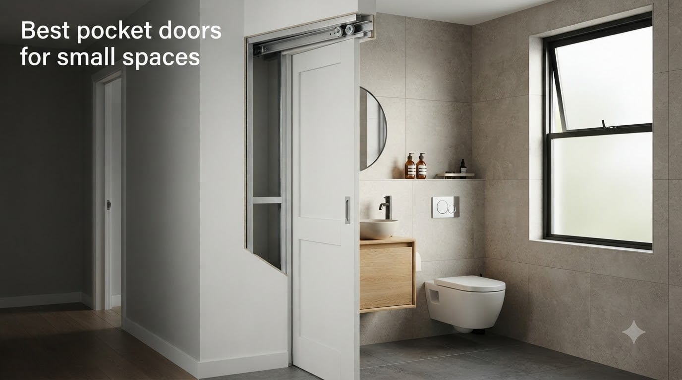 Best pocket doors for small spaces