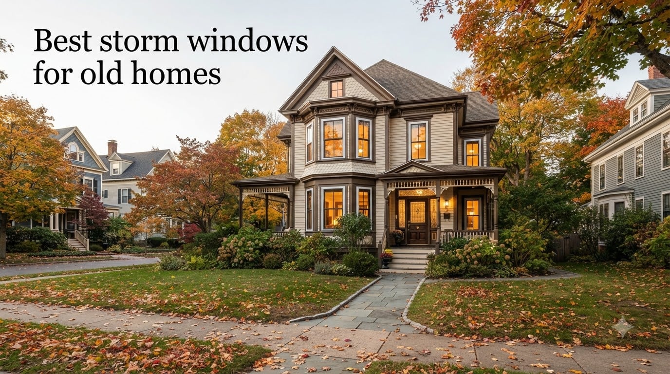 Best storm windows for old homes
