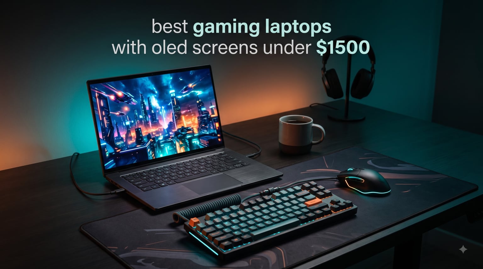 best gaming laptops with oled screens under $1500