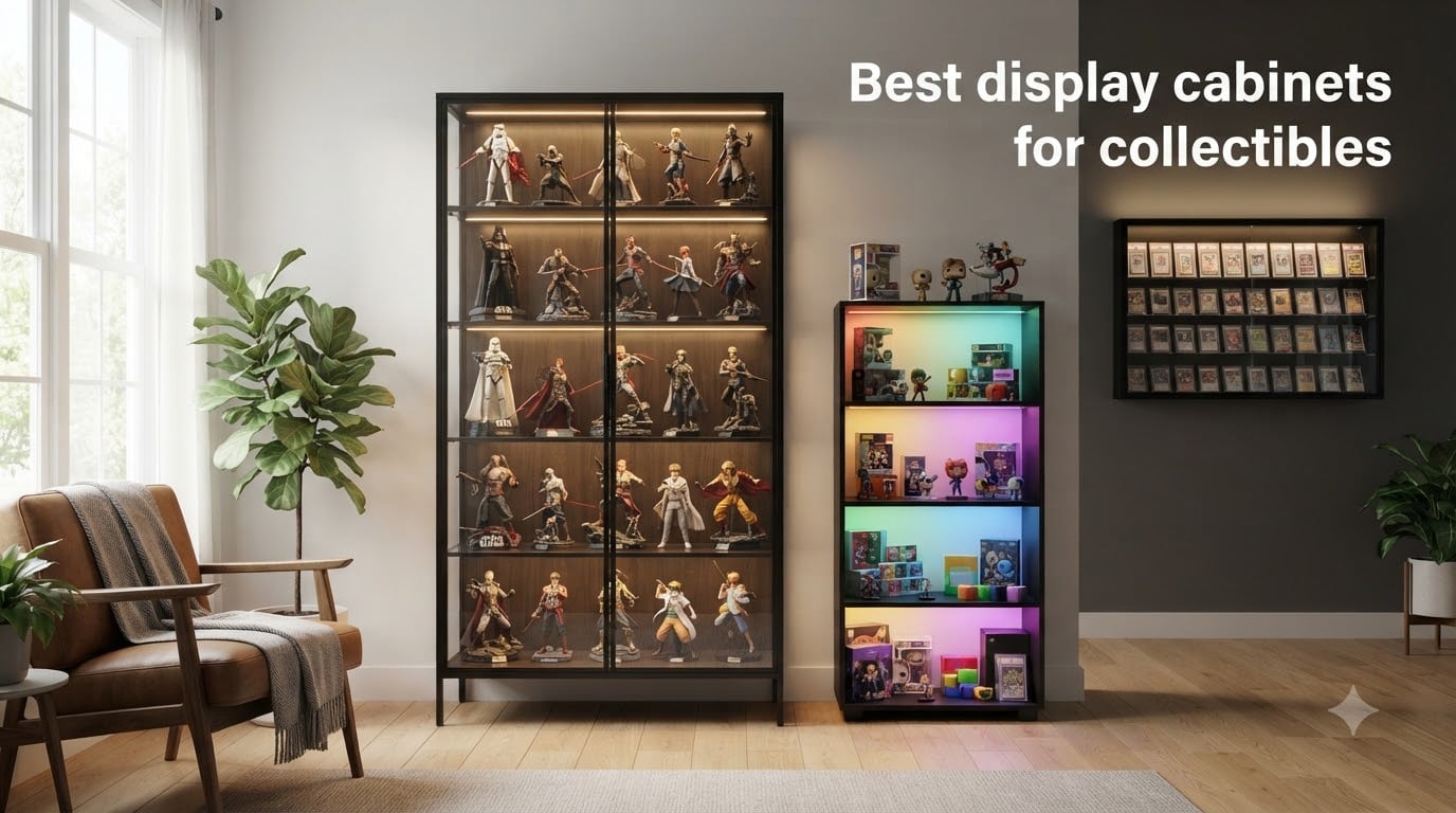Best display cabinets for collectibles