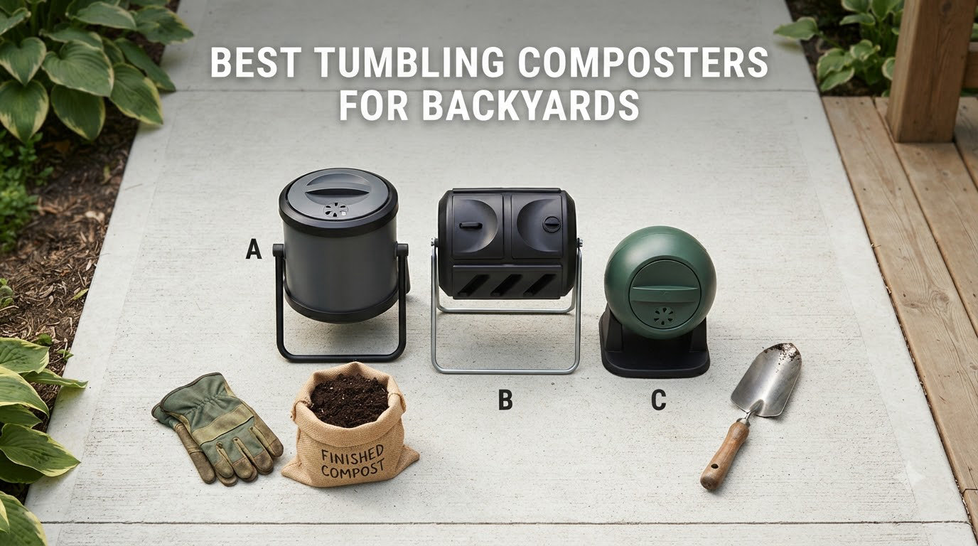 Best tumbling composters for backyards