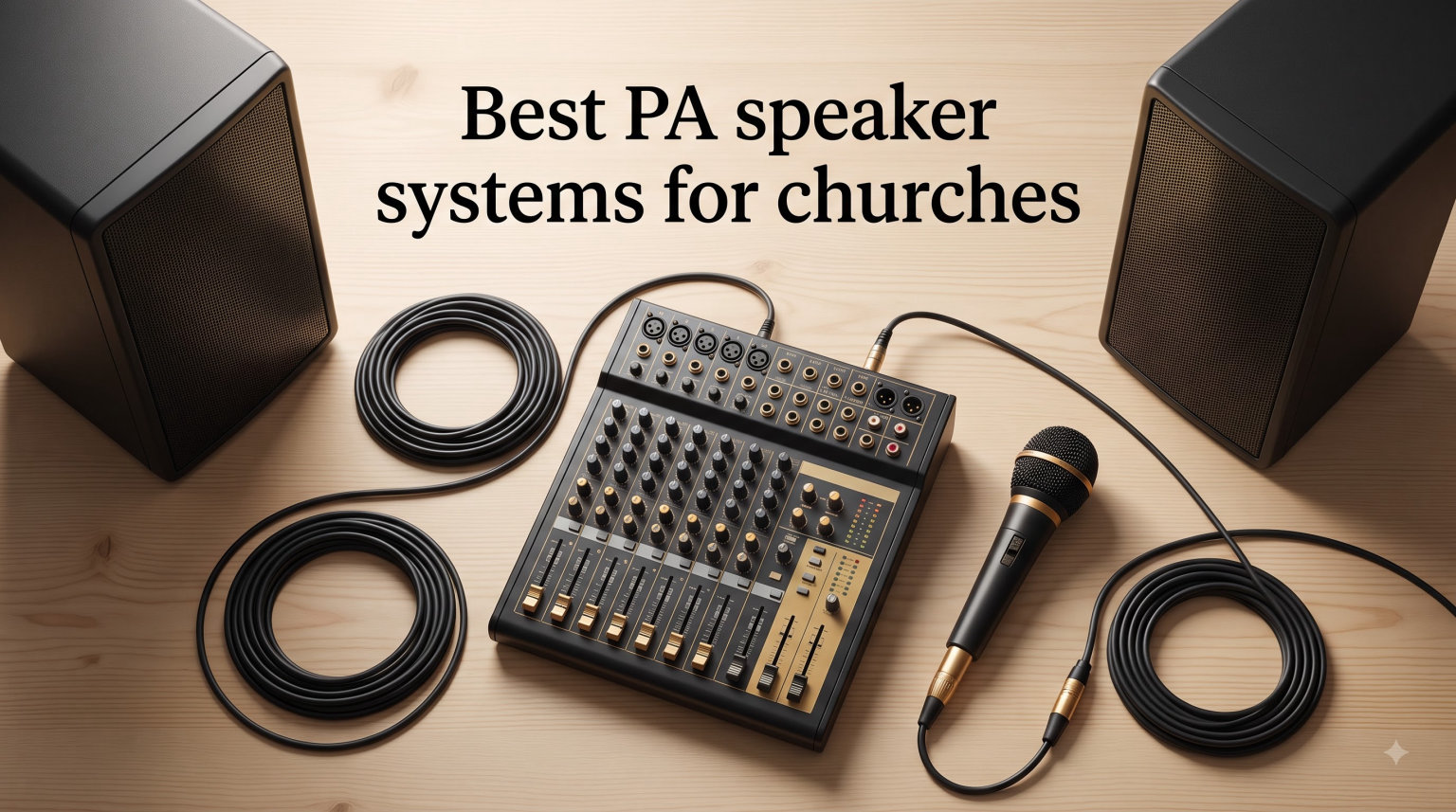 Best PA speaker systems for churches