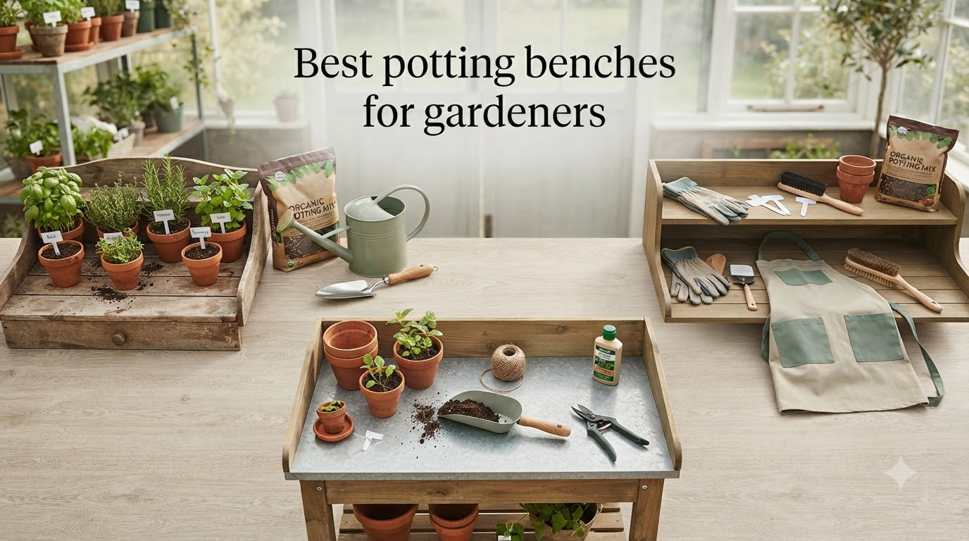 Best potting benches for gardeners