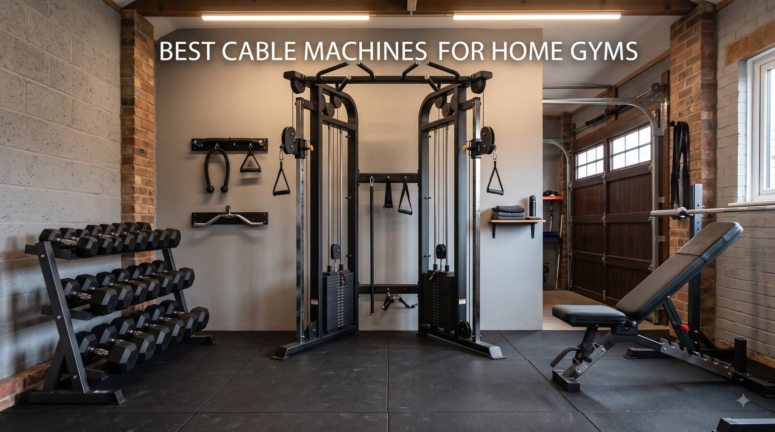 best cable machines for home gyms