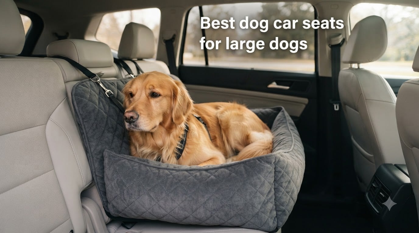 Best dog car seats for large dogs