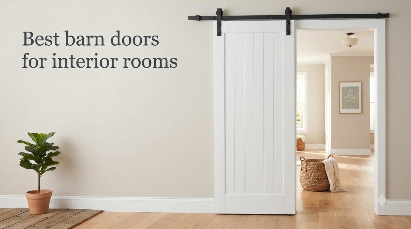Best barn doors for interior rooms