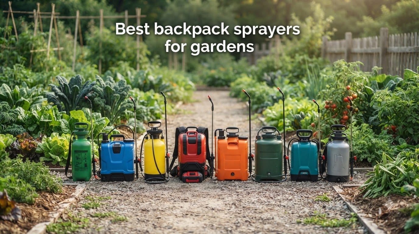 Best backpack sprayers for gardens