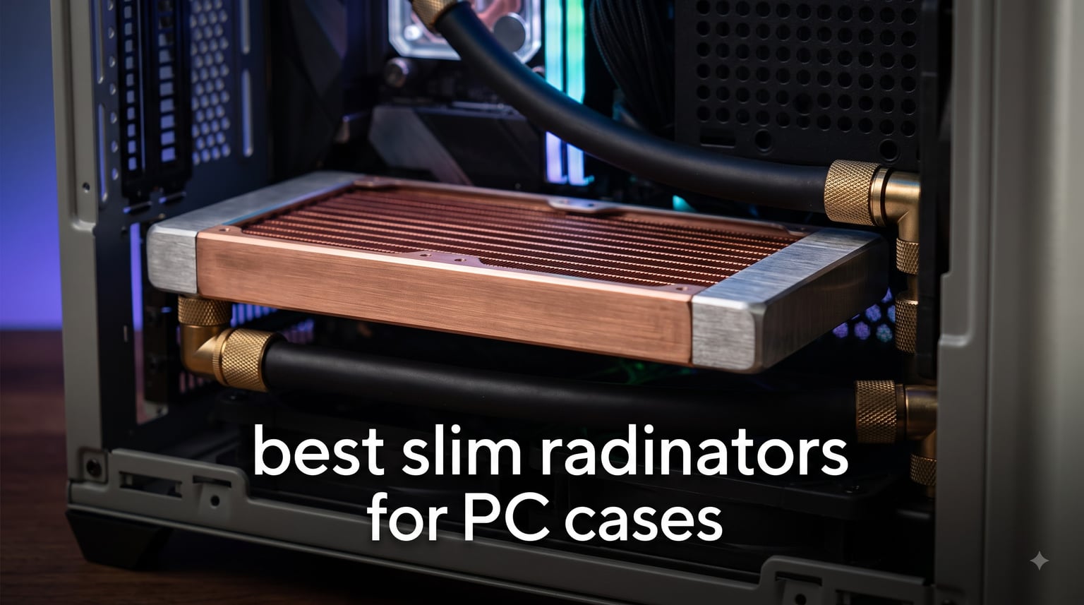 best slim radiators for PC cases
