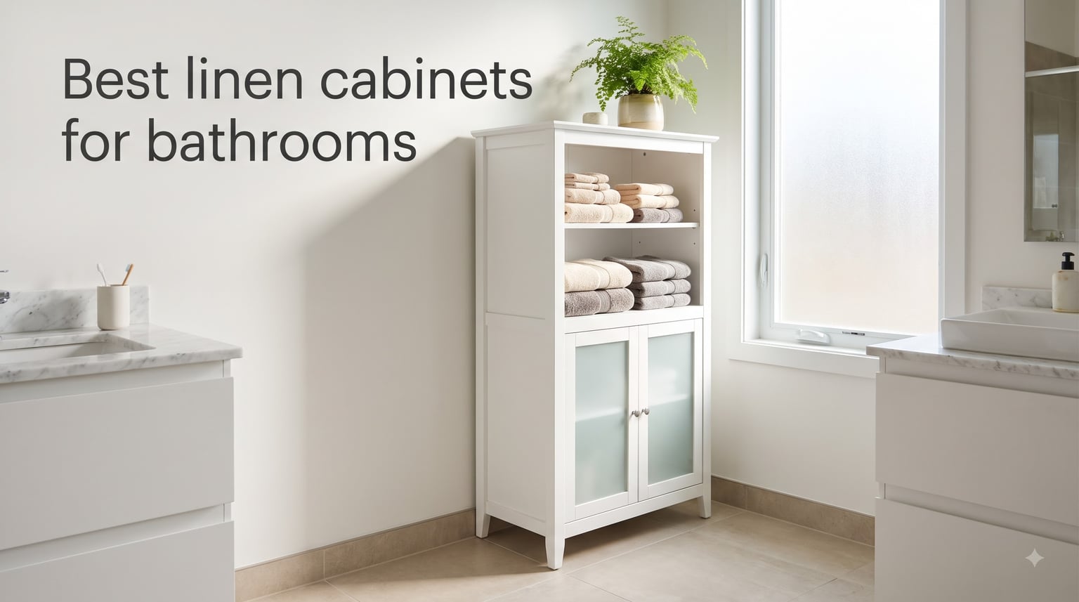 Best linen cabinets for bathrooms