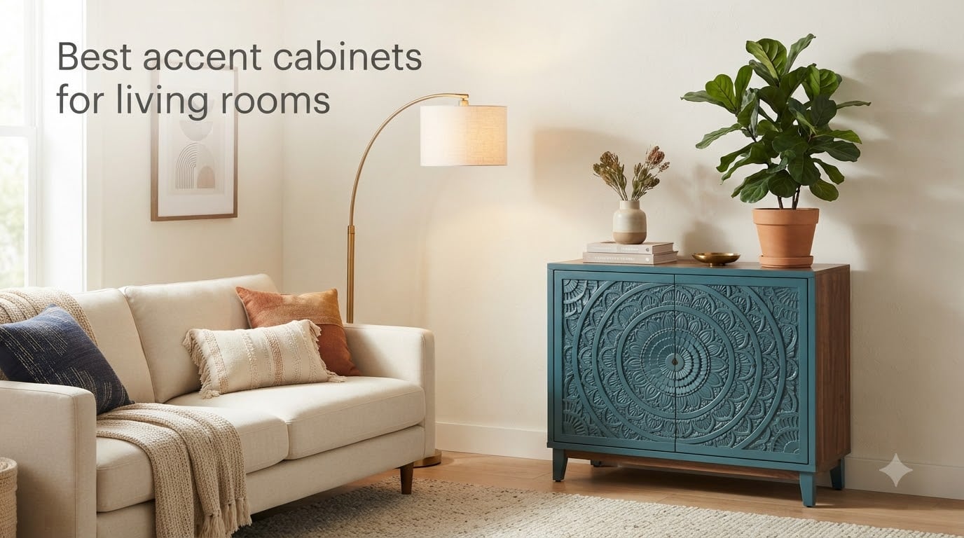 Best accent cabinets for living rooms