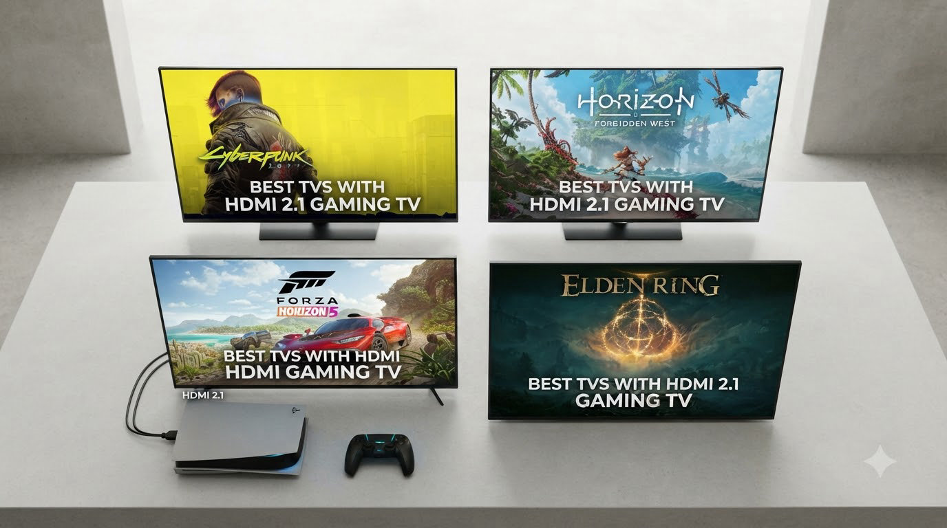 best tvs with hdmi 2.1 gaming tv