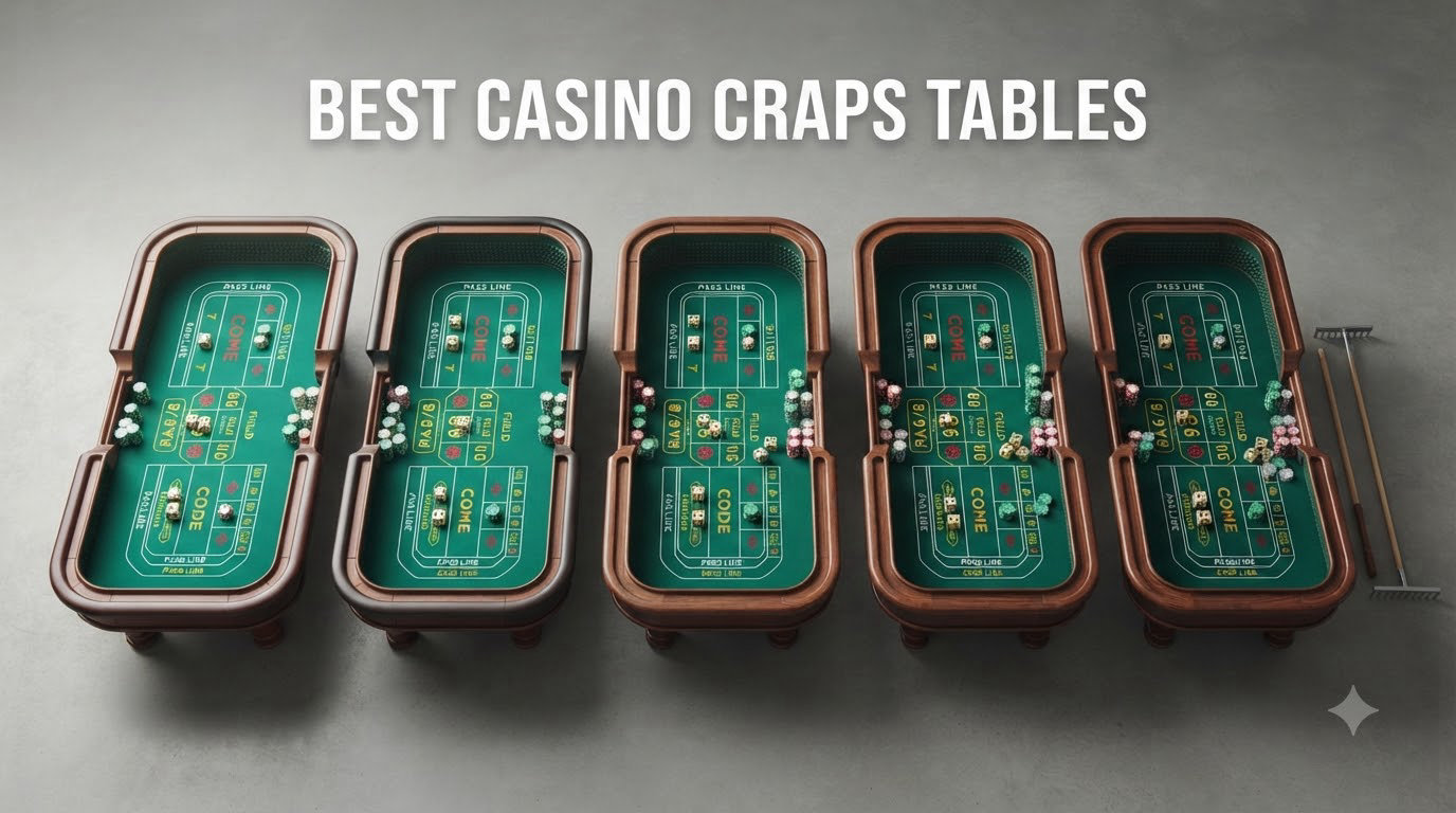 best casino craps tables