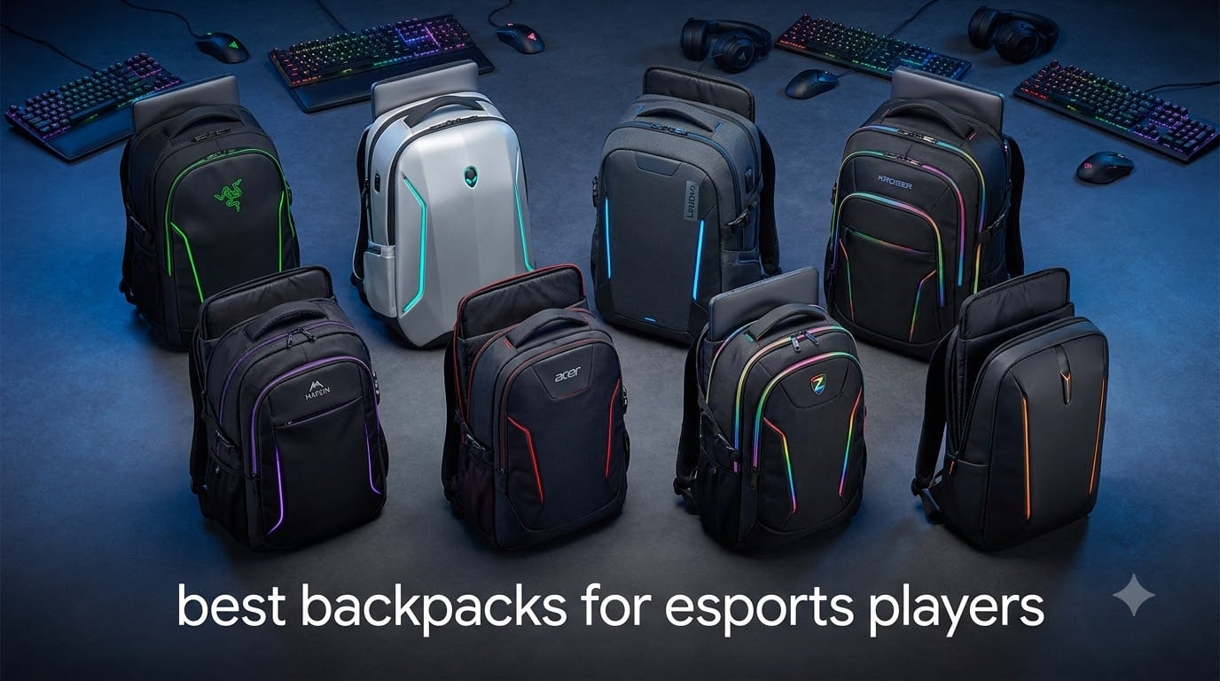 best backpacks for esports players