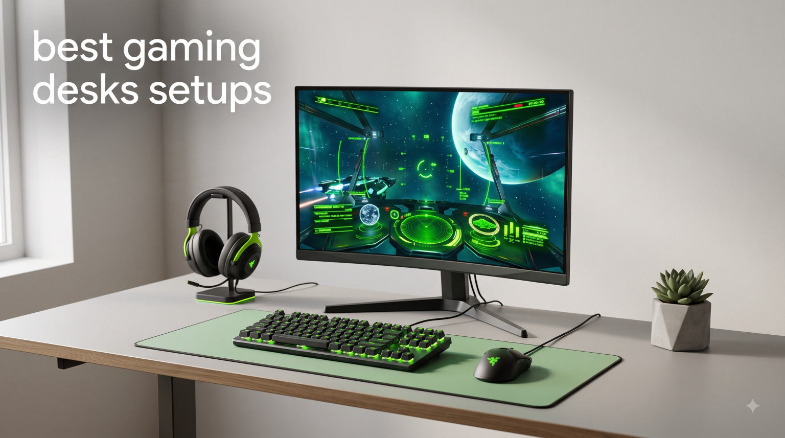 best gaming desks setups