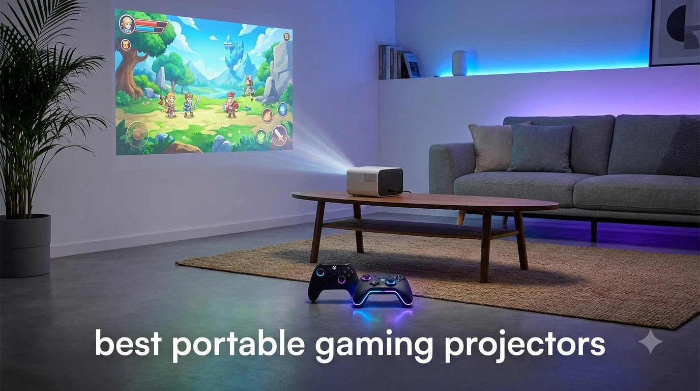 best portable gaming projectors