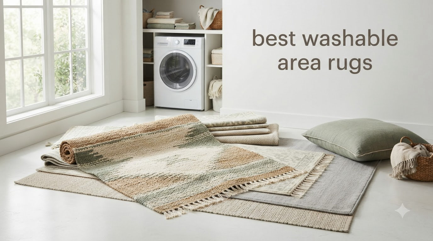 best washable area rugs