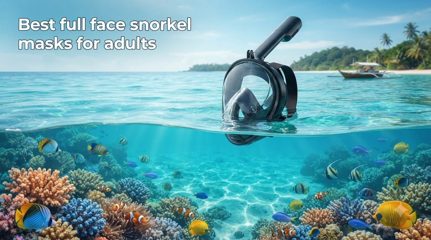 Best full face snorkel masks for adults