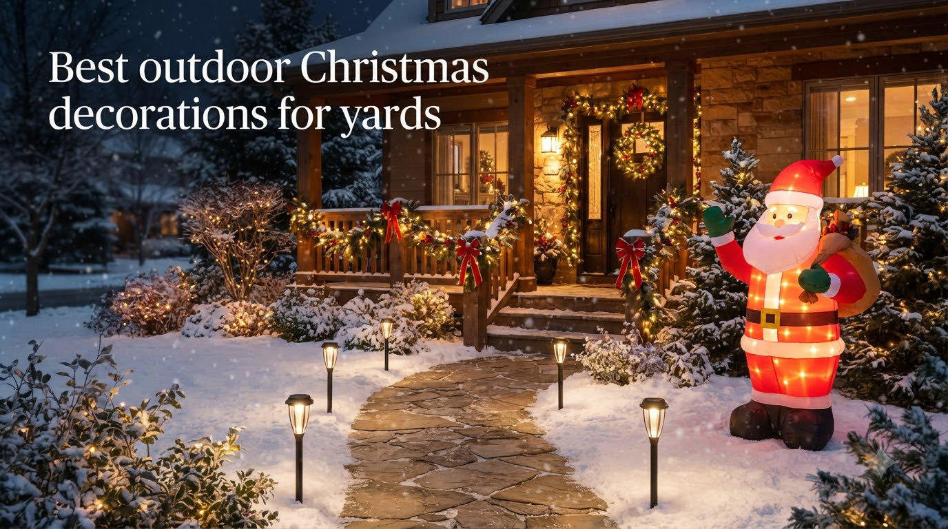 Best outdoor Christmas decorations for yards