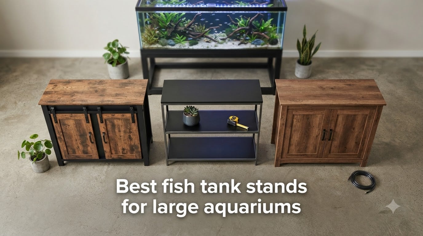 Best fish tank stands for large aquariums