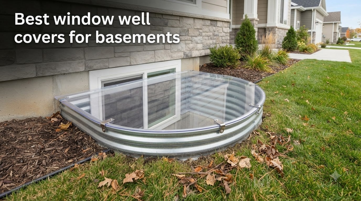 Best window well covers for basements