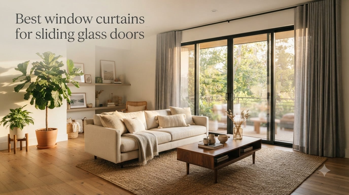 Best window curtains for sliding glass doors