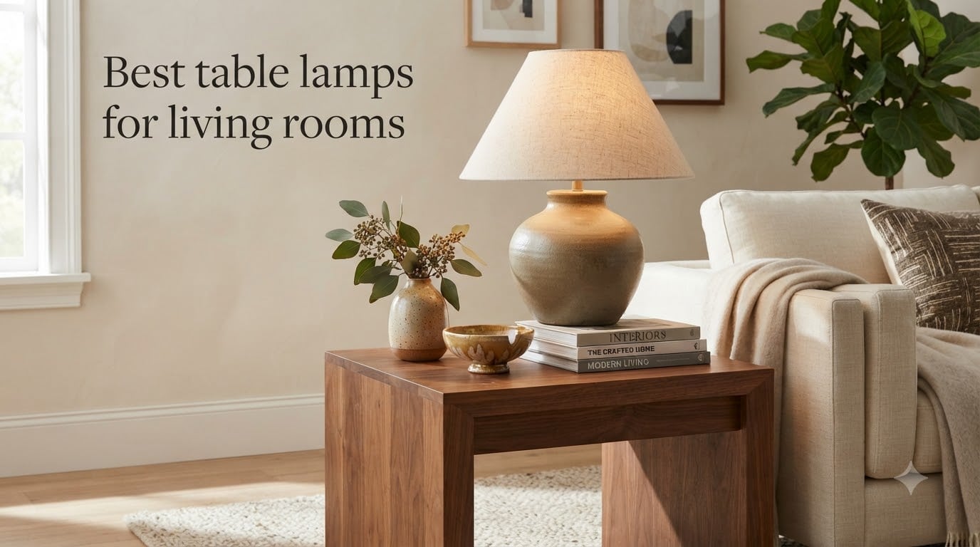 Best table lamps for living rooms
