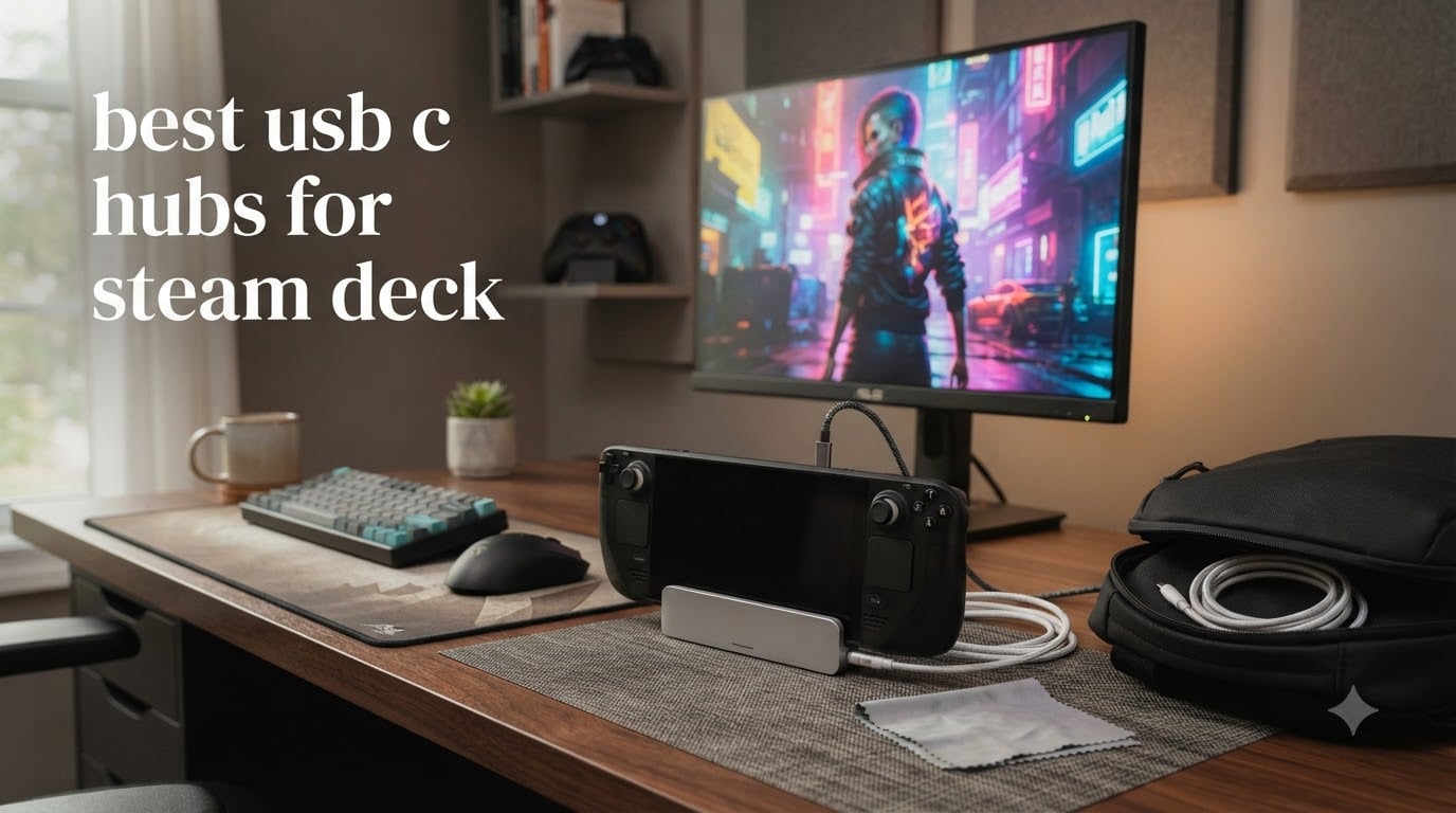 best usb c hubs for steam deck