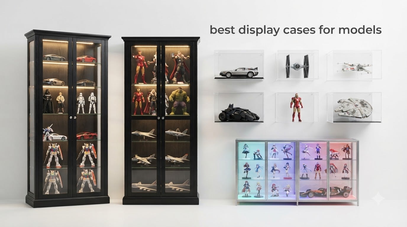 best display cases for models