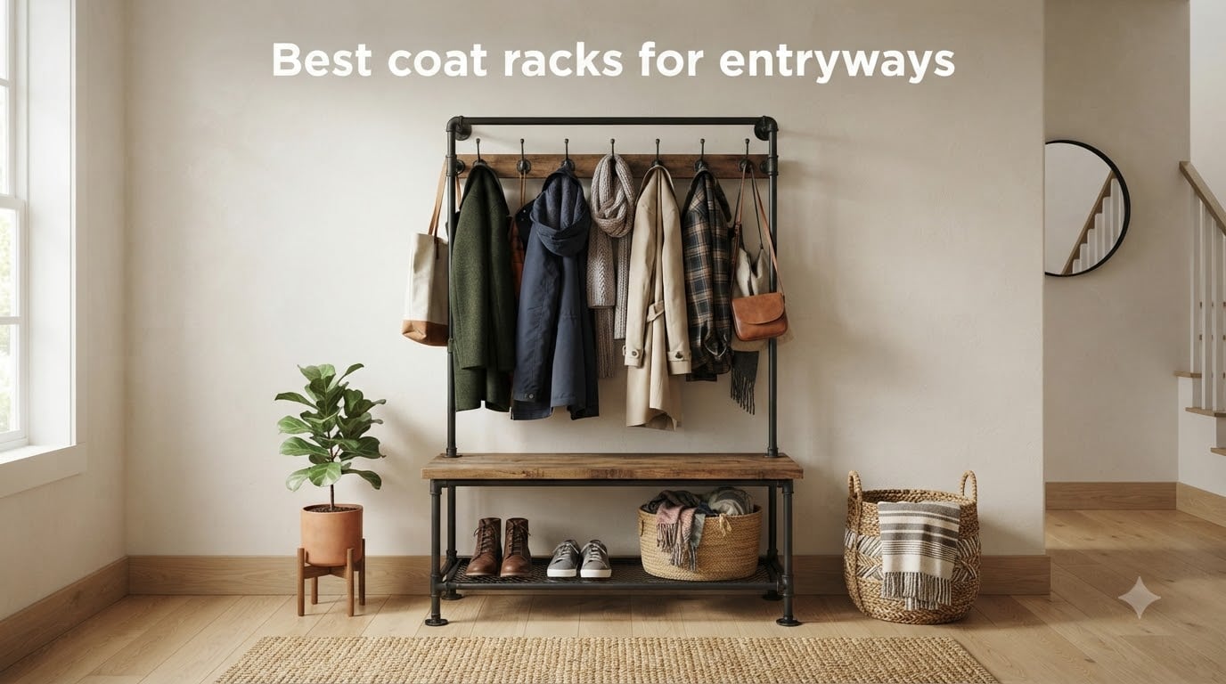Best coat racks for entryways