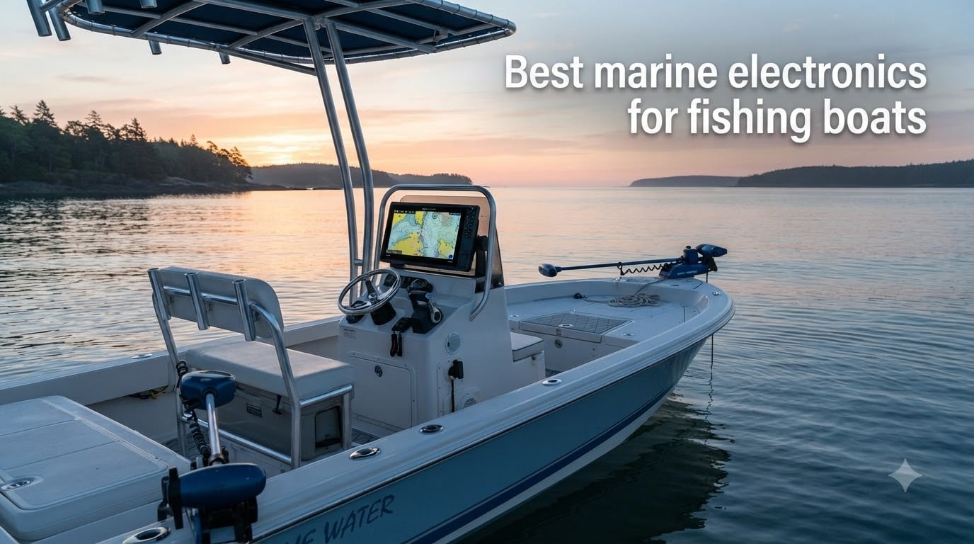 Best marine electronics for fishing boats