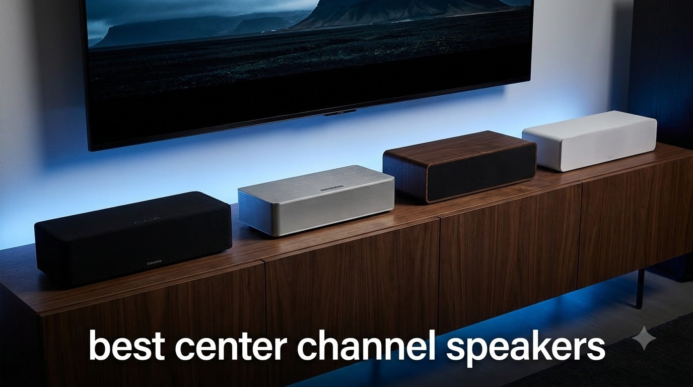 best center channel speakers