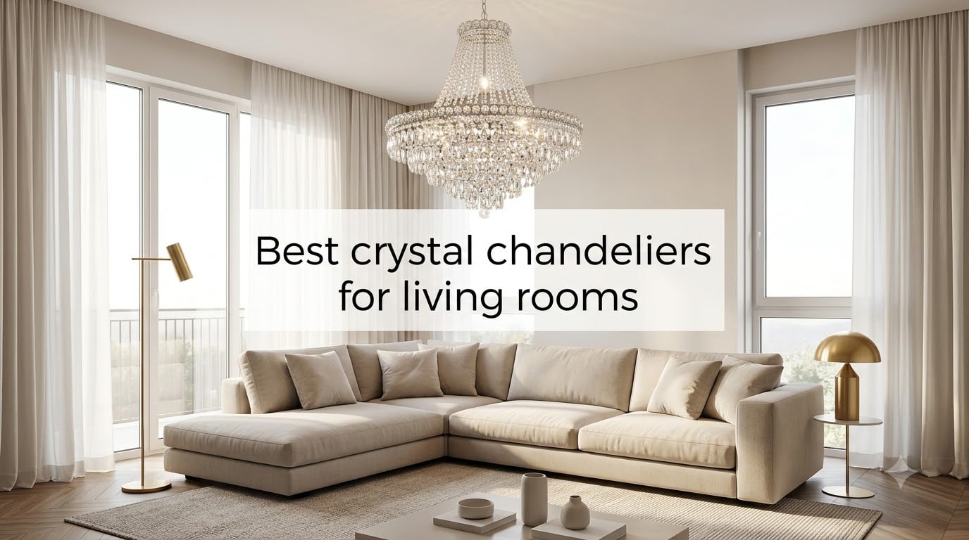 Best crystal chandeliers for living rooms
