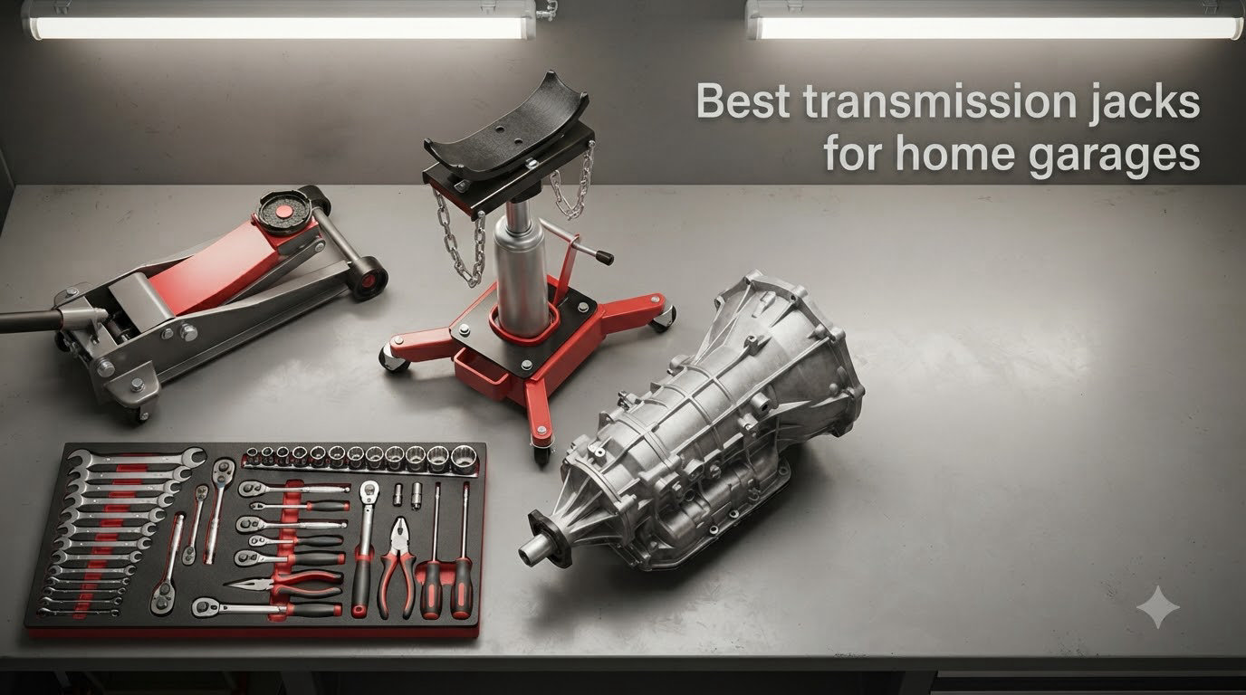 Best transmission jacks for home garages