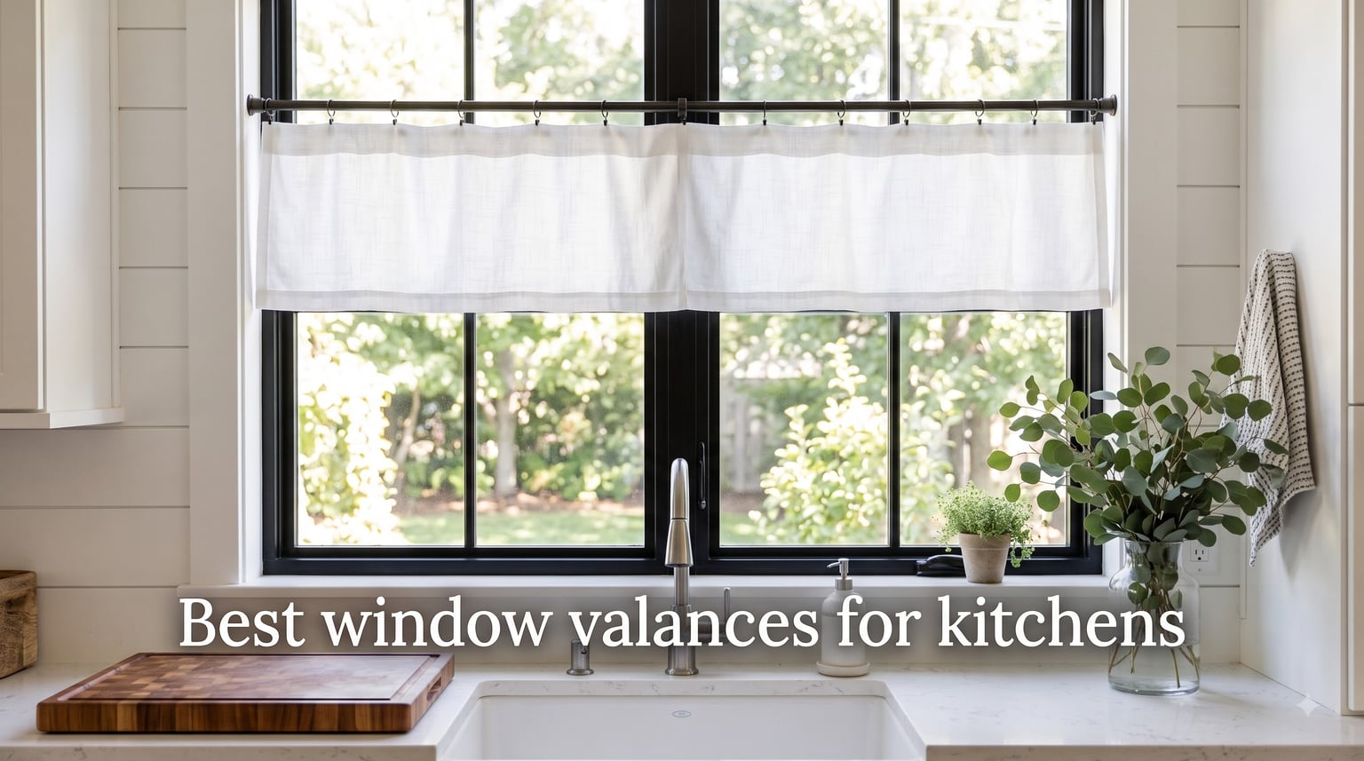 Best window valances for kitchens