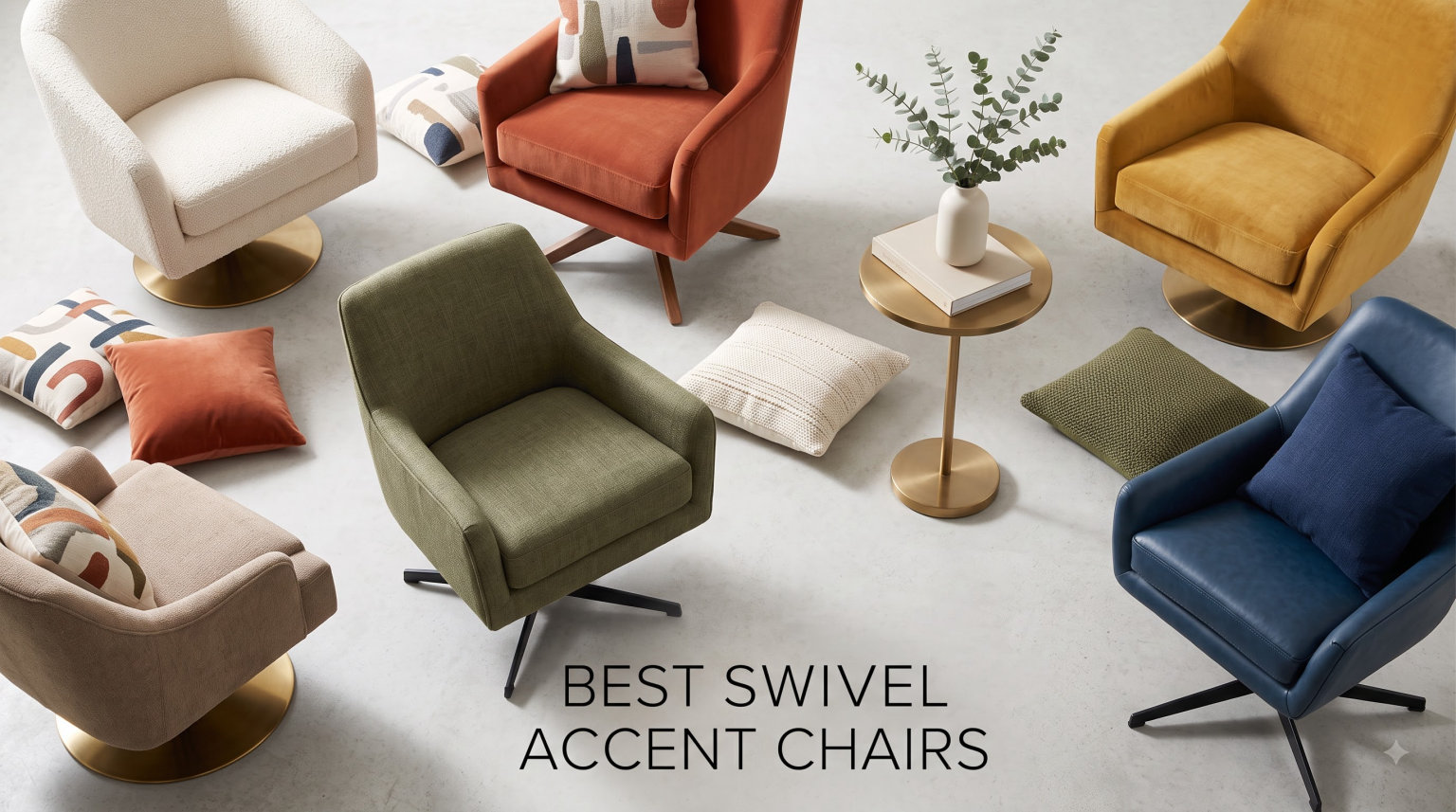 best swivel accent chairs