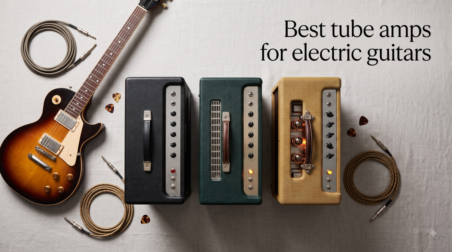 Best tube amps for electric guitars