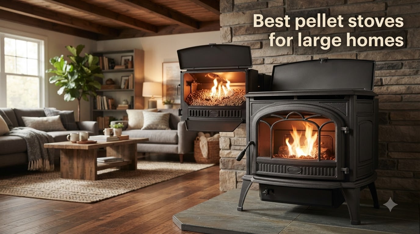 Best pellet stoves for large homes