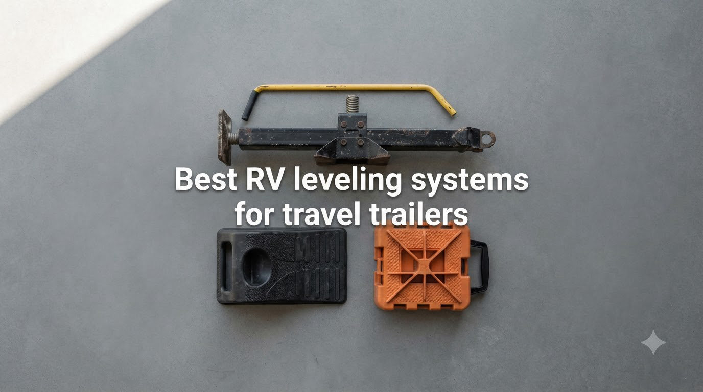 Best RV leveling systems for travel trailers