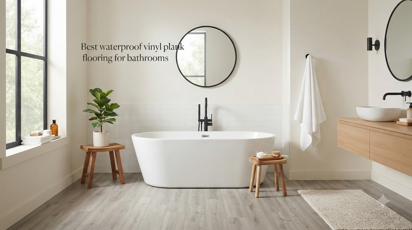 Best waterproof vinyl plank flooring for bathrooms