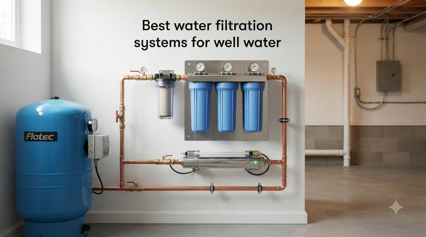 Best water filtration systems for well water