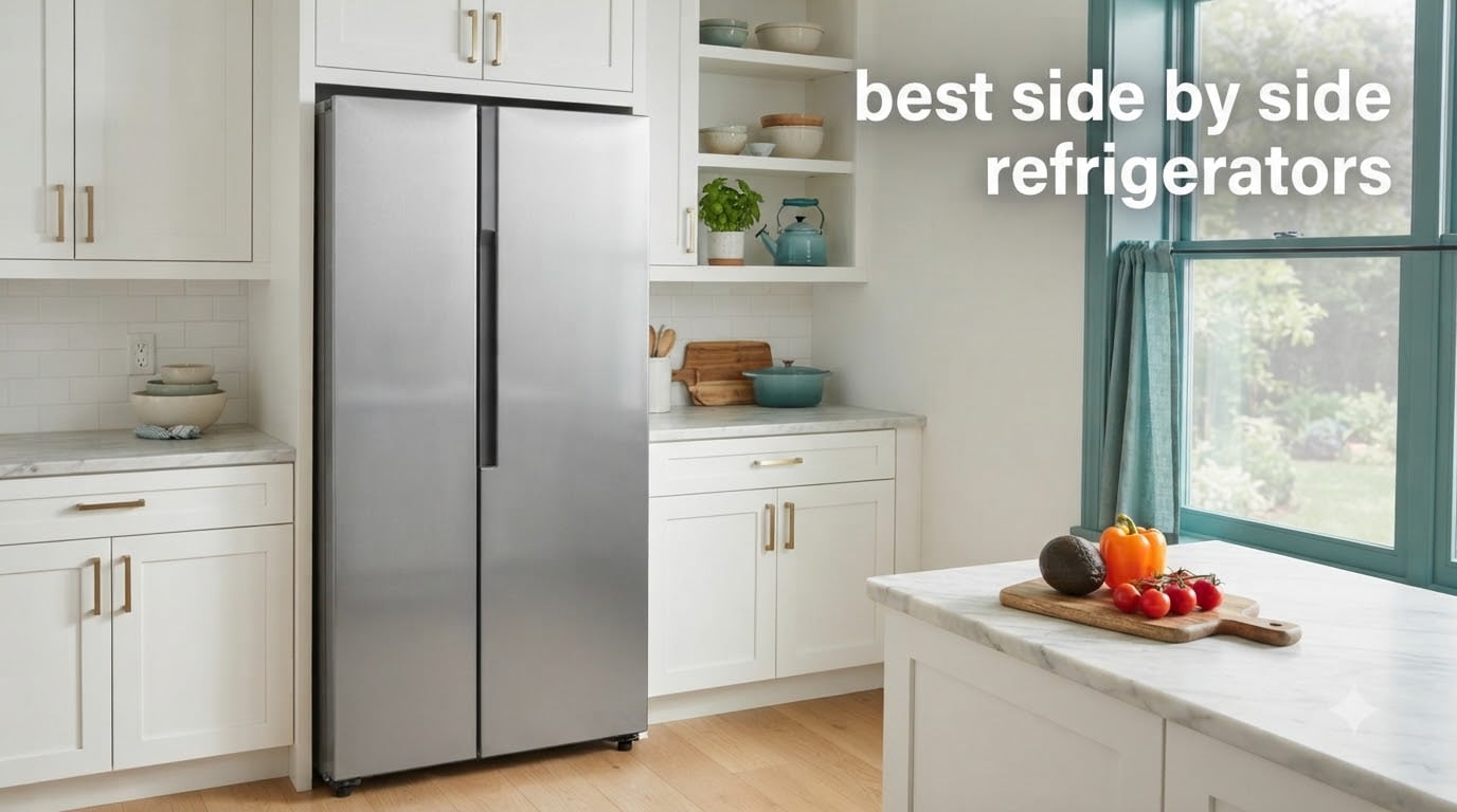 best side by side refrigerators