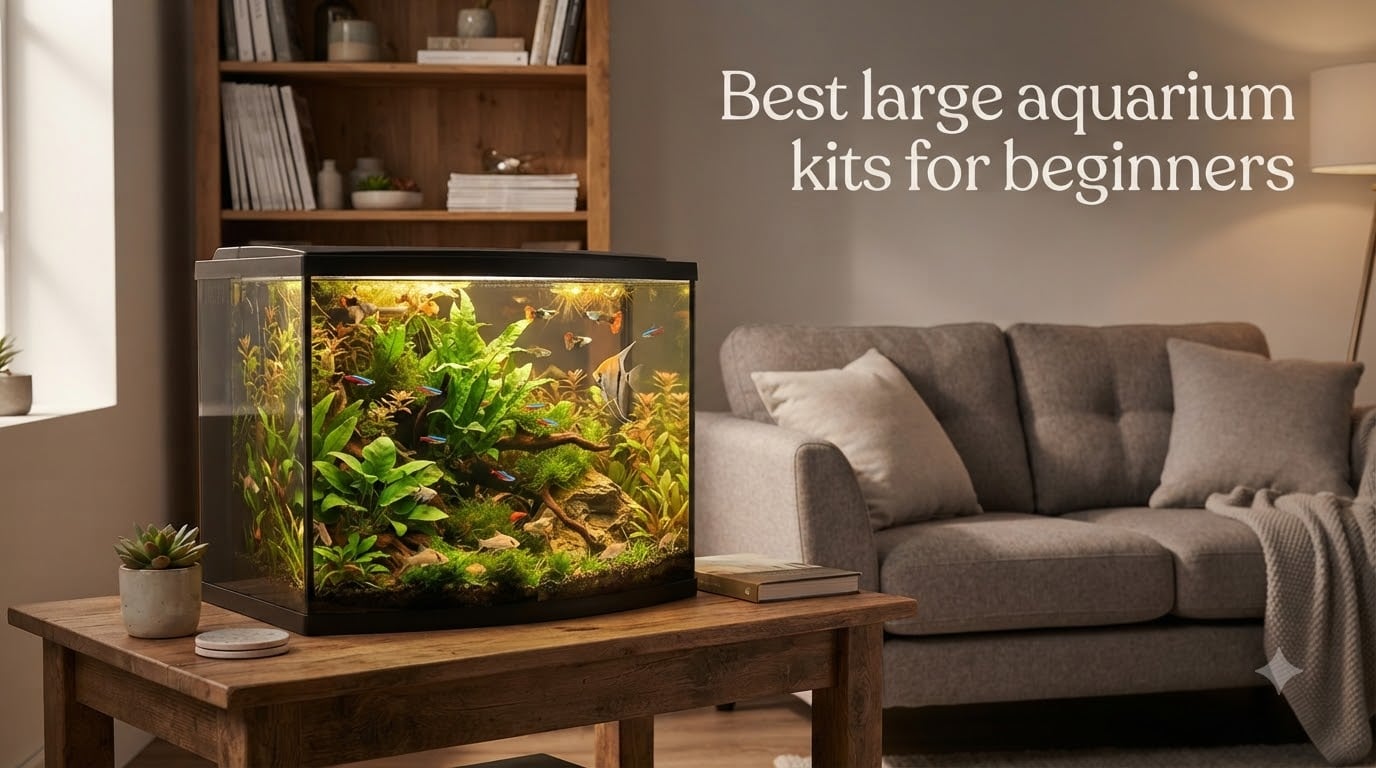 Best large aquarium kits for beginners