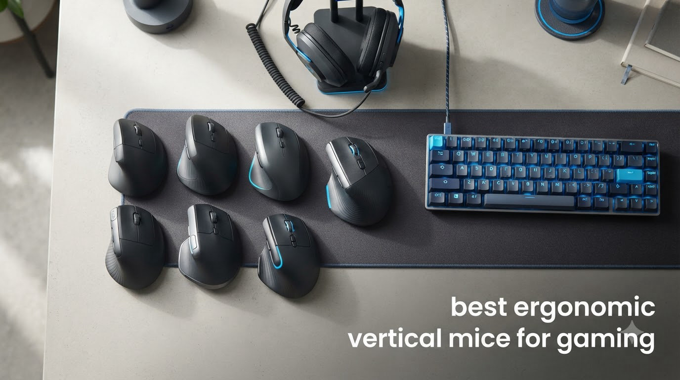best ergonomic vertical mice for gaming