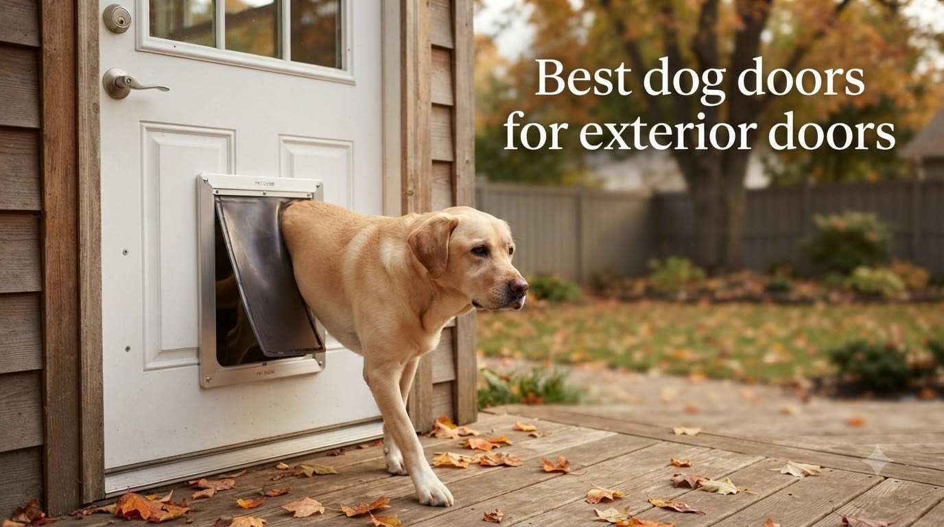 Best dog doors for exterior doors